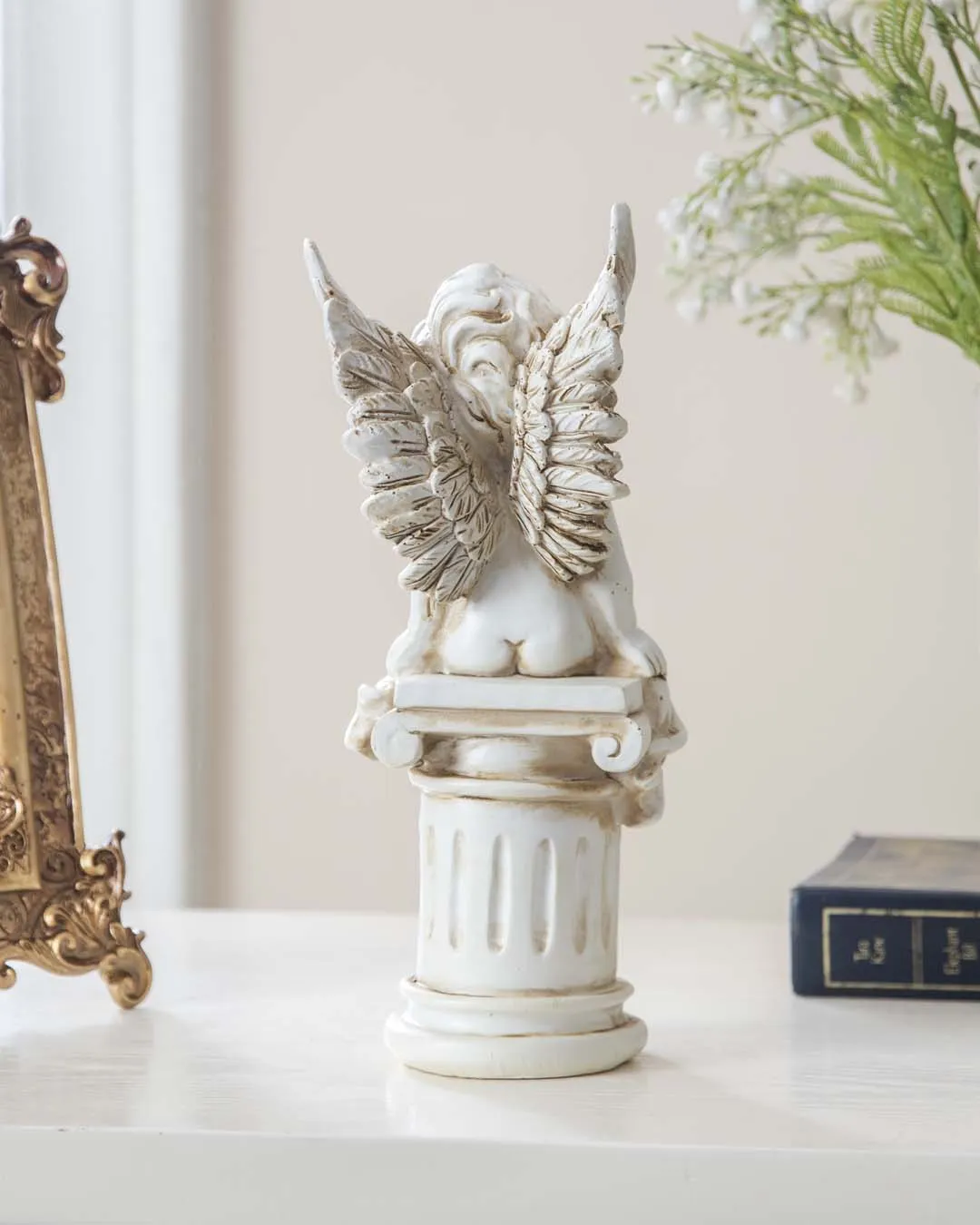 Adorable Cherub Decorative Accent