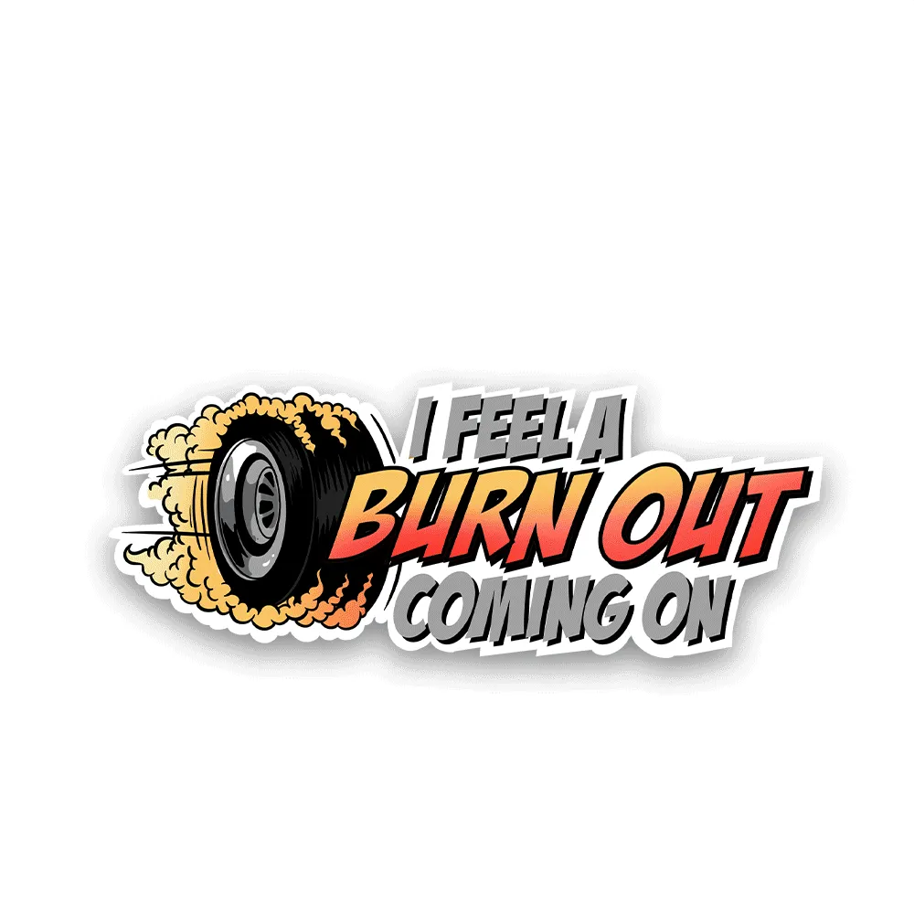 Burn out Reflective Sticker