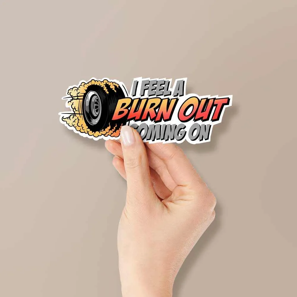 Burn out Reflective Sticker