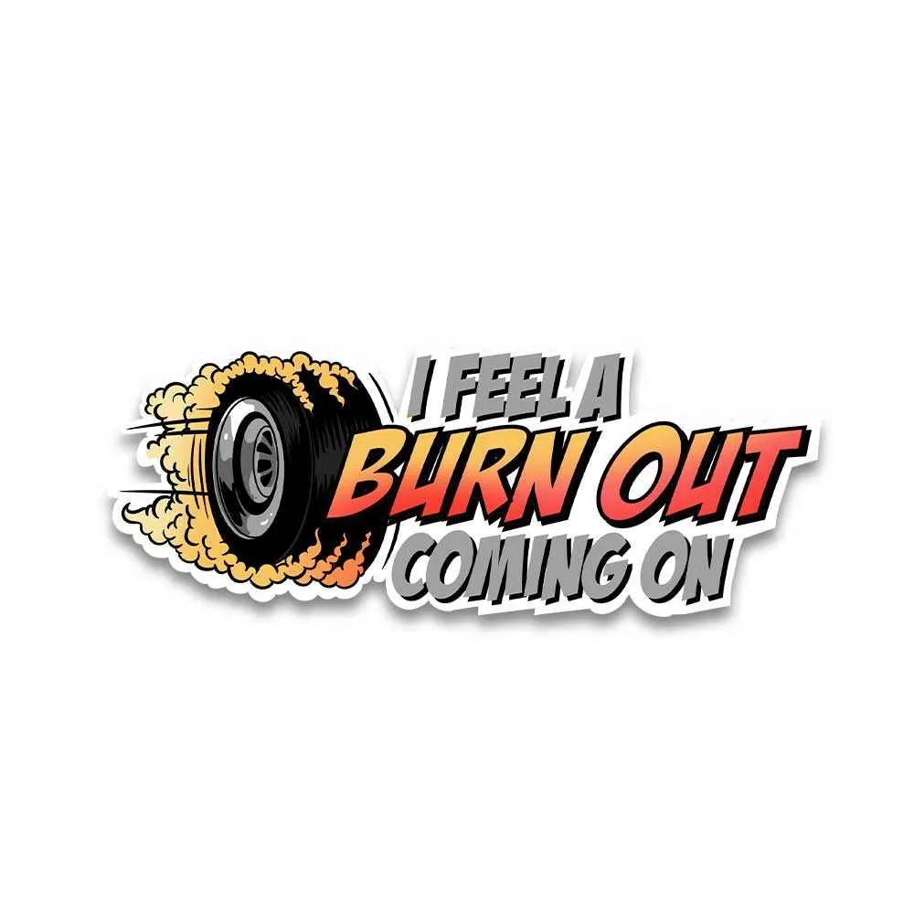 Burn out Reflective Sticker