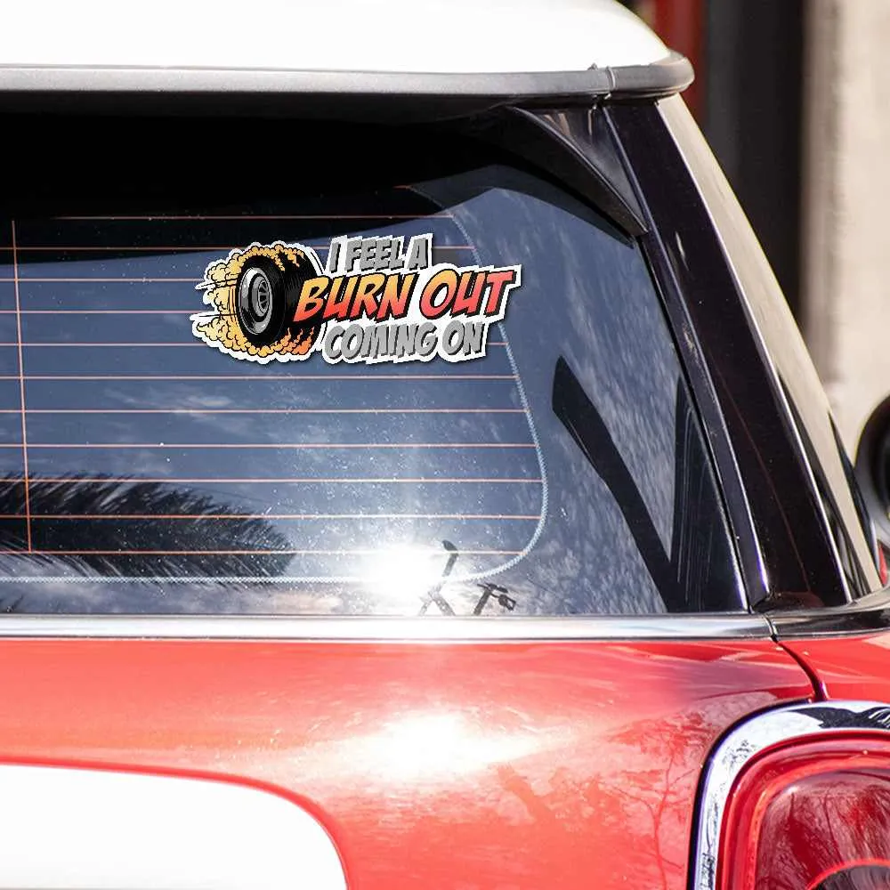 Burn out Reflective Sticker