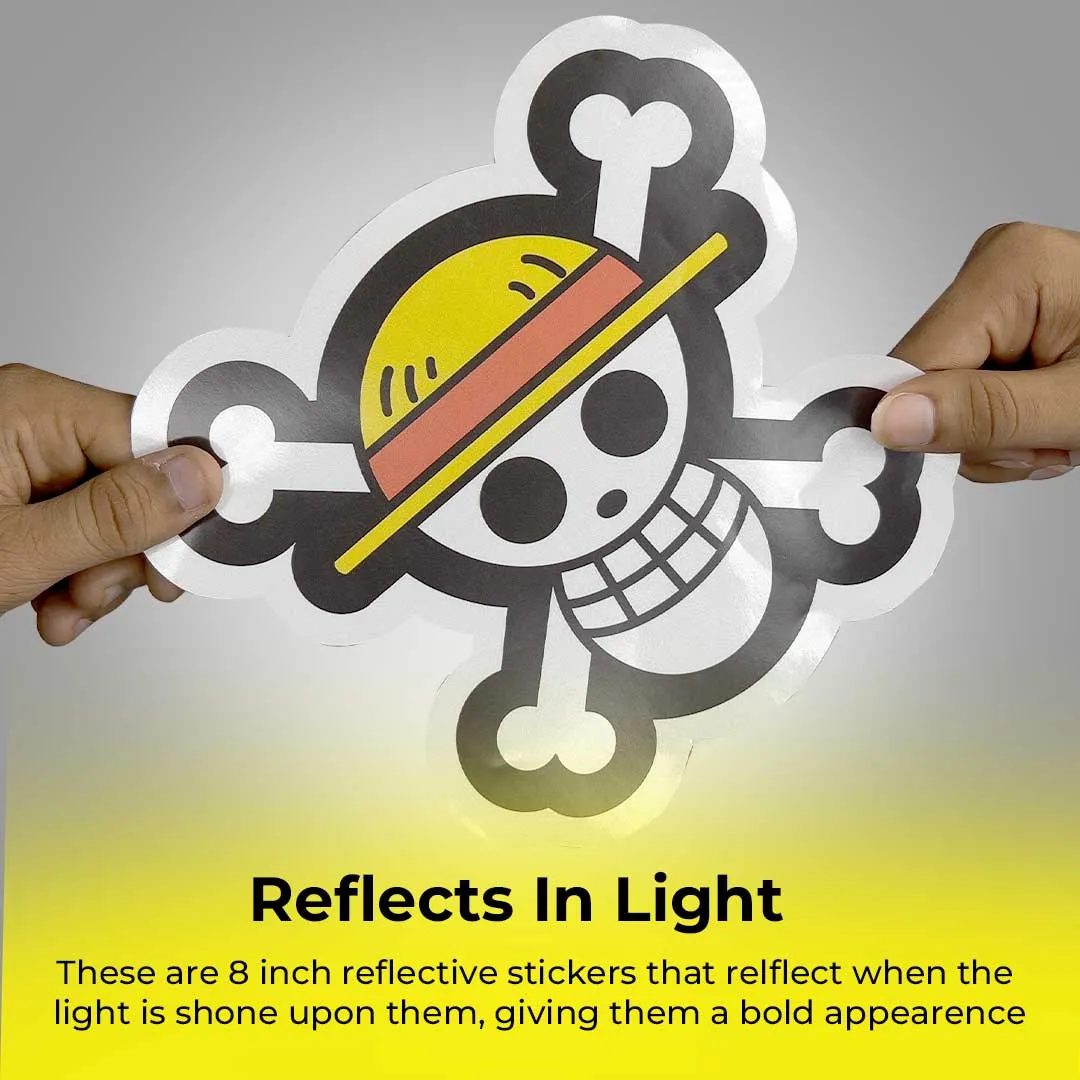 Burn out Reflective Sticker