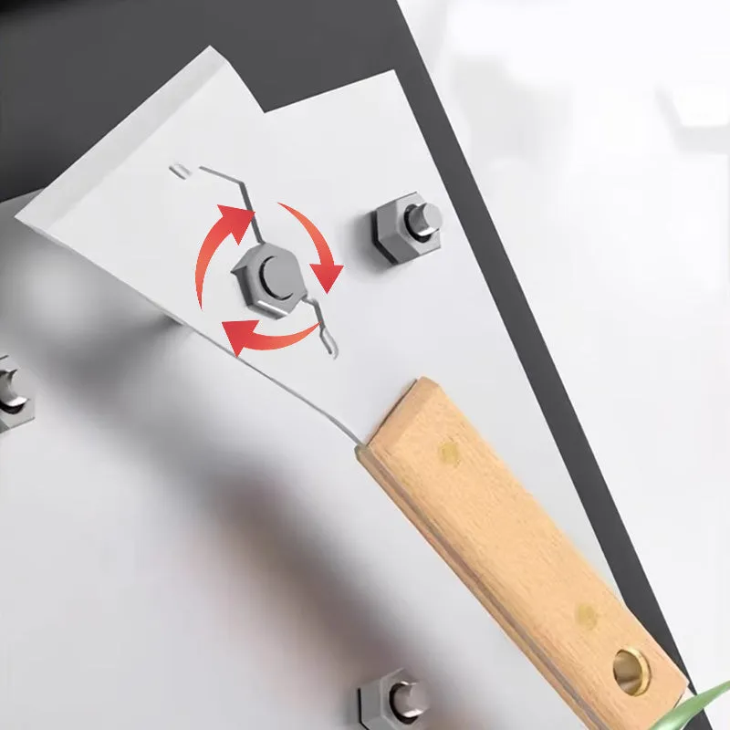Buy 1 Get 1 Free Multifunction Putty Knife with Wooden Handle