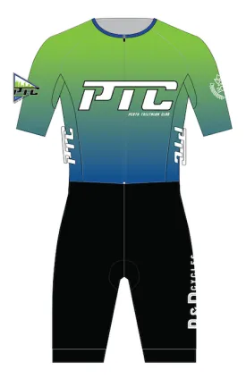 Custom Tri Suit   Collar - Perth Tri Club
