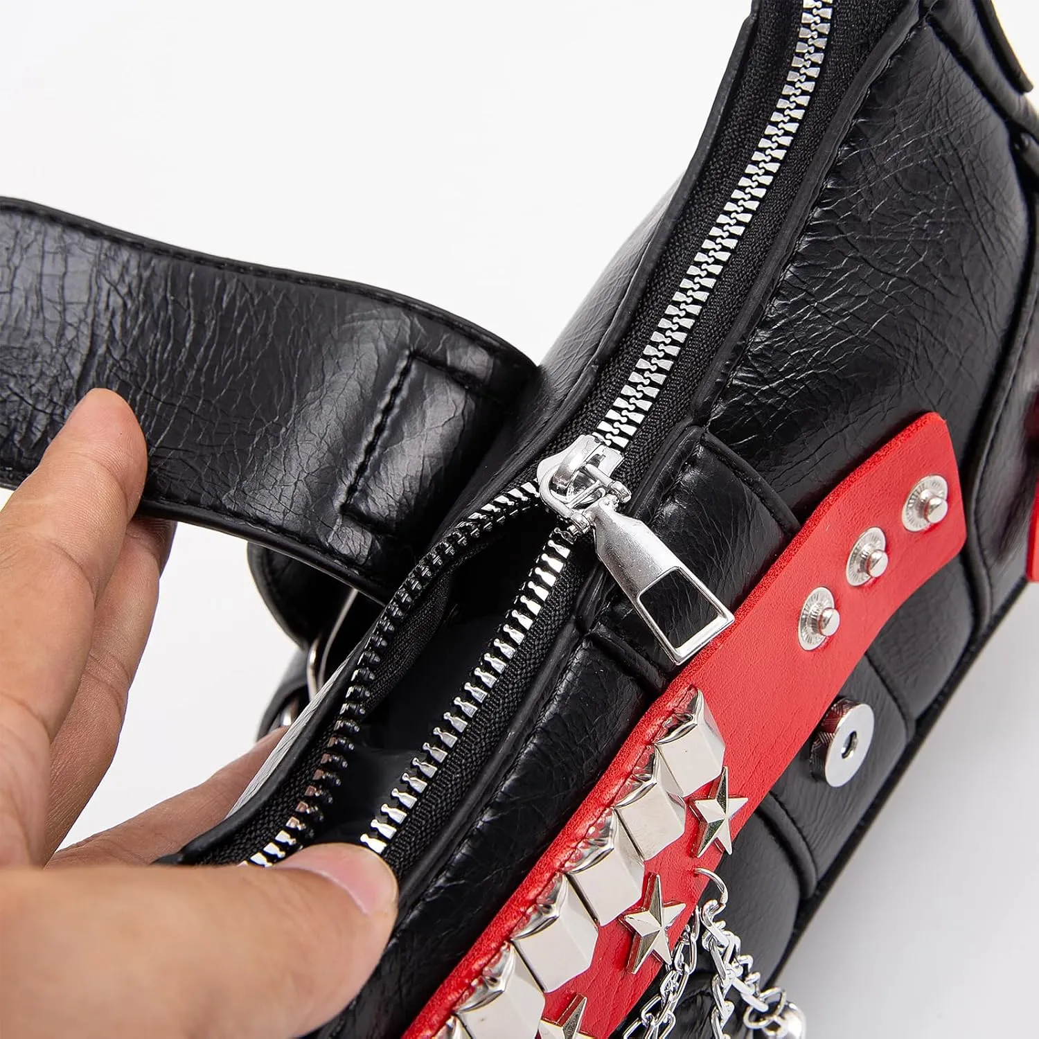 Cute Y2k Purse, Hand Bag Star Pattern Y2k Accessories Punk Style for Women Vintage Bag