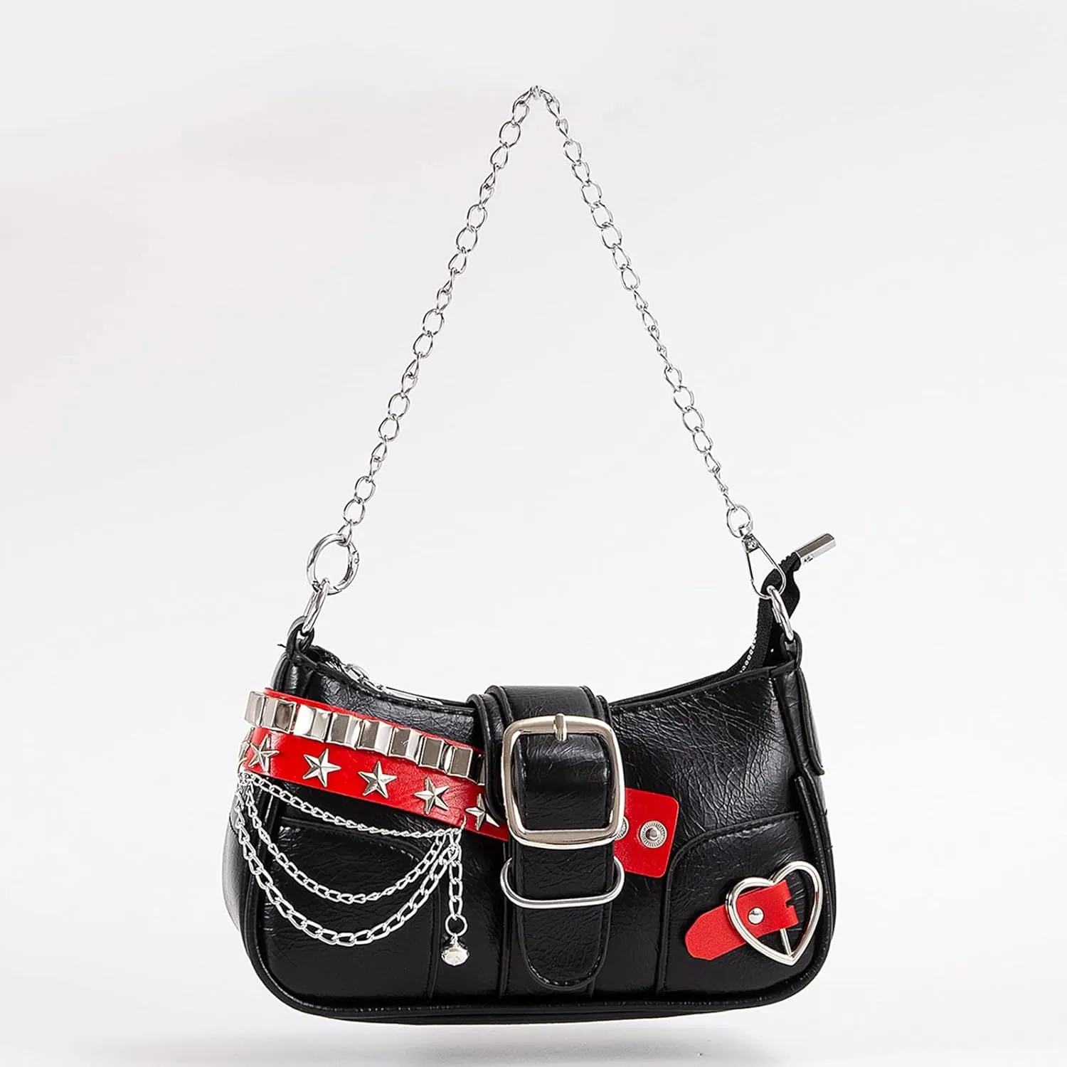 Cute Y2k Purse, Hand Bag Star Pattern Y2k Accessories Punk Style for Women Vintage Bag