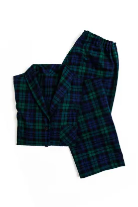 FLANNEL PJ SET - BLACKWATCH