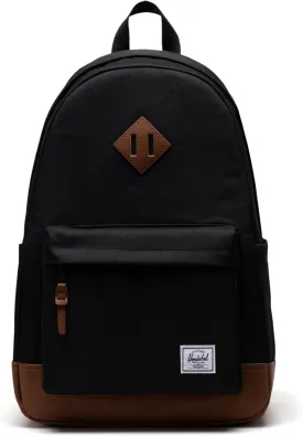 Herschel Supply Co. Heritage Backpack, Black/Tan, Standard-24L