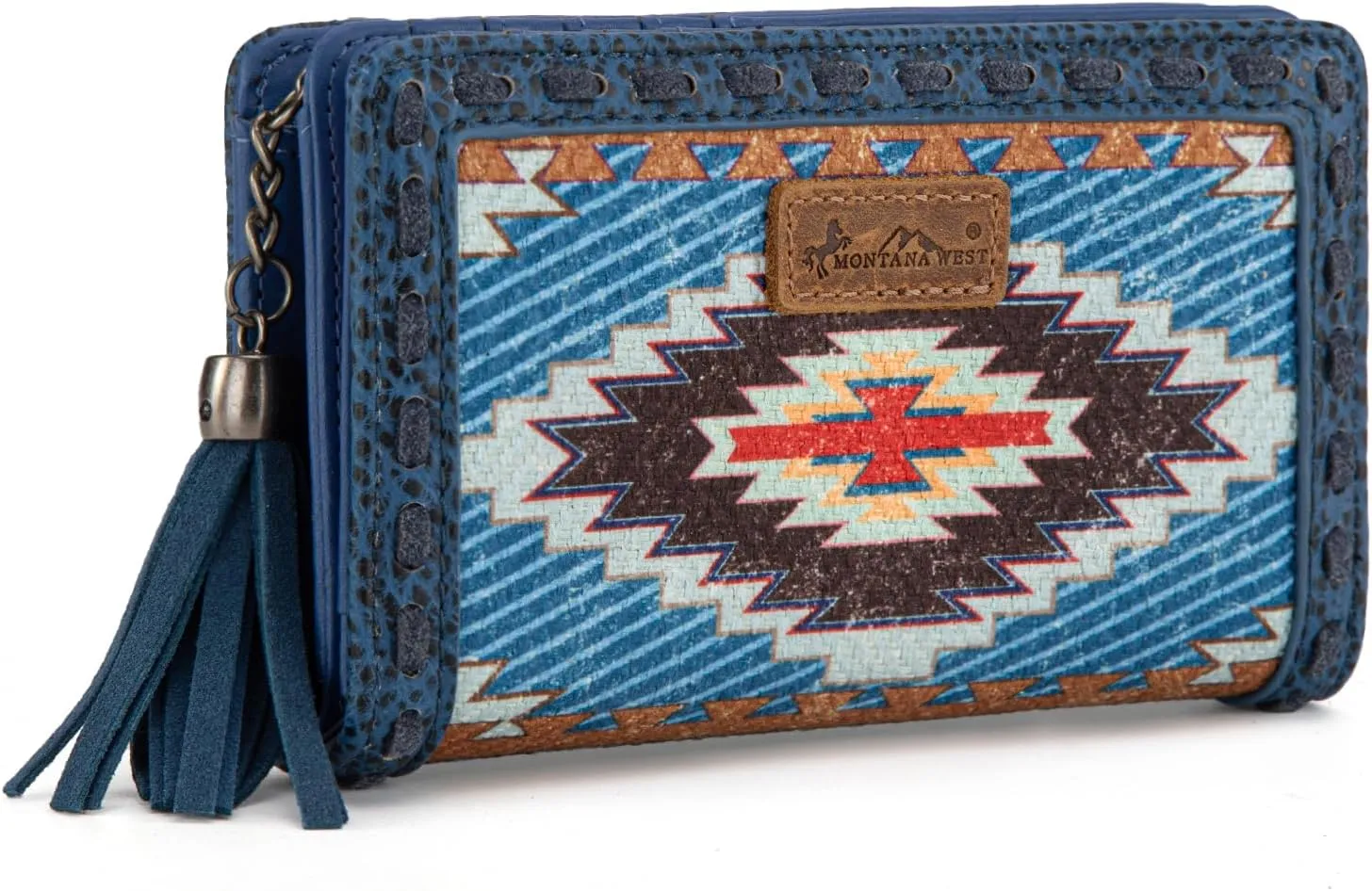 Montana West Aztec Womens Card Holder Wallet Western Wallet Clutch Purse for Women Ladies