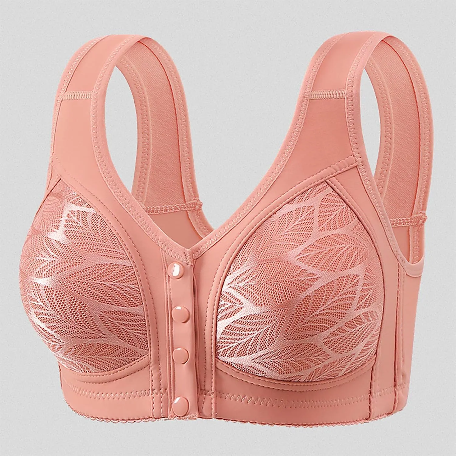 Plus Size Bras for Women Basic Wireless Backless Bra Square Neck Longline Bra Sport Bralette Workout Clothes for Women