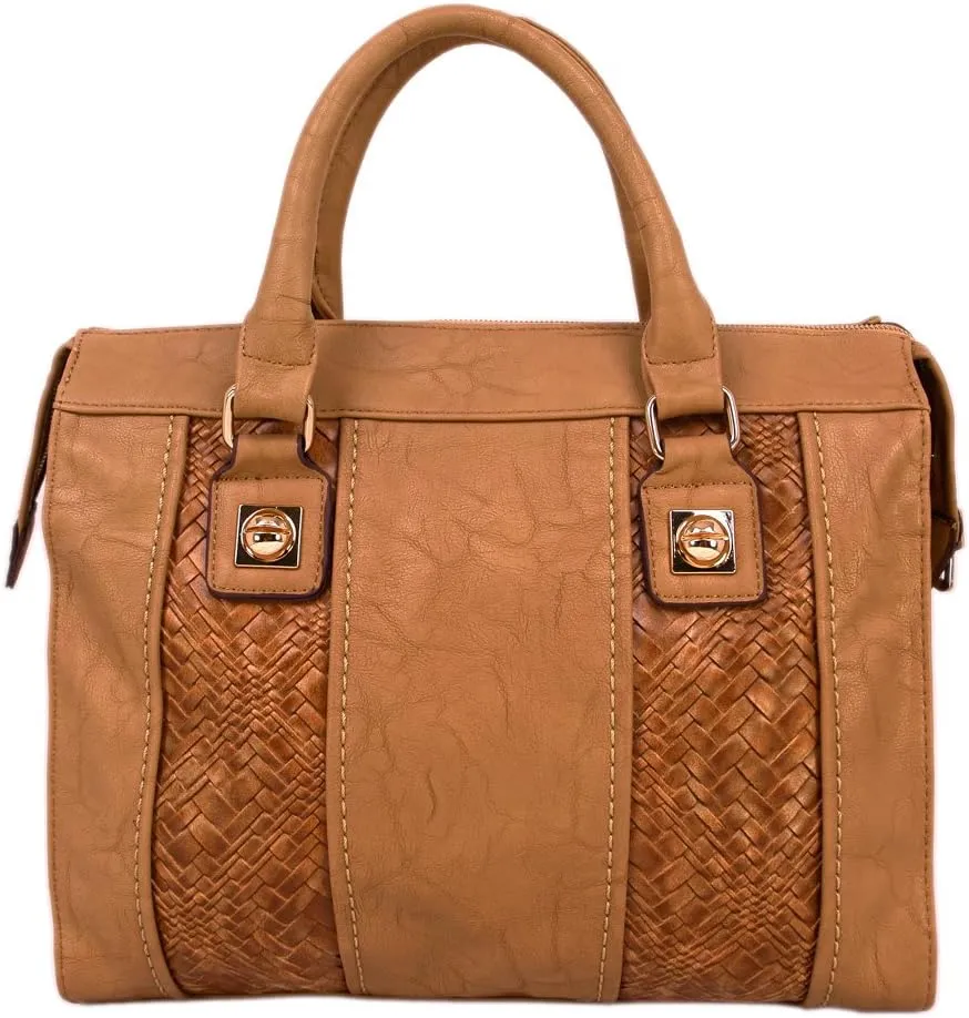 Premium Office Style Satchel Top Handle Bag Handbag (13009)
