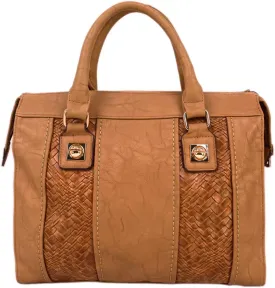 Premium Office Style Satchel Top Handle Bag Handbag (13009)
