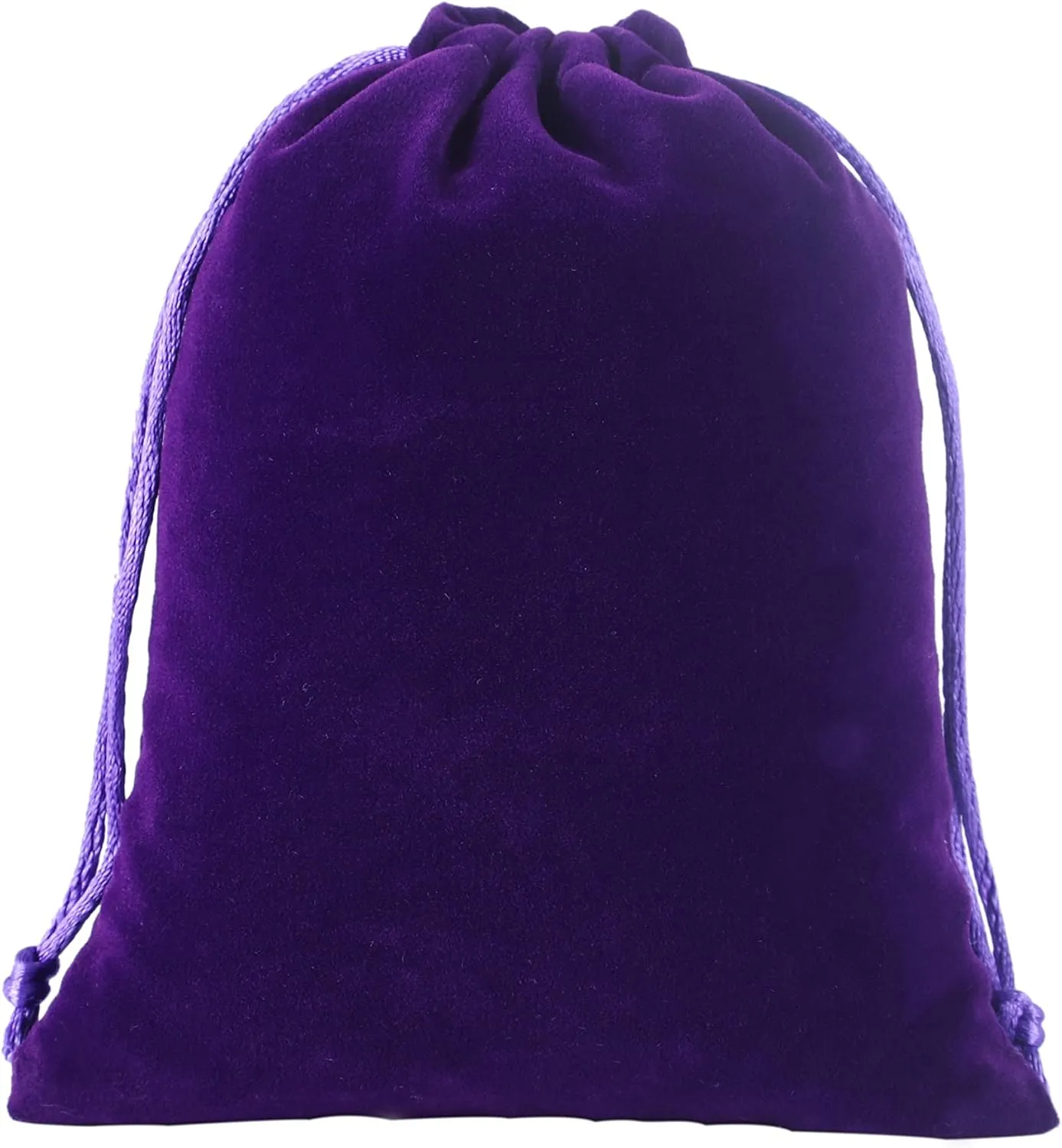SANSAM Large Velvet Gift Bags with Drawstring, 10pcs 8.0x10.0 Inch Purple Drawstring Velvet Cloth Jewelry Pouches,Tarot Rune Bags