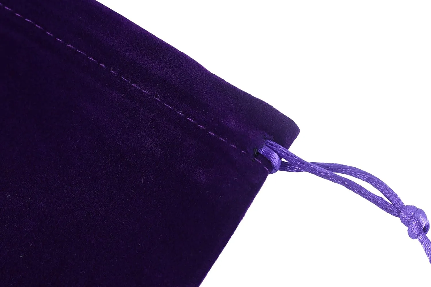 SANSAM Large Velvet Gift Bags with Drawstring, 10pcs 8.0x10.0 Inch Purple Drawstring Velvet Cloth Jewelry Pouches,Tarot Rune Bags